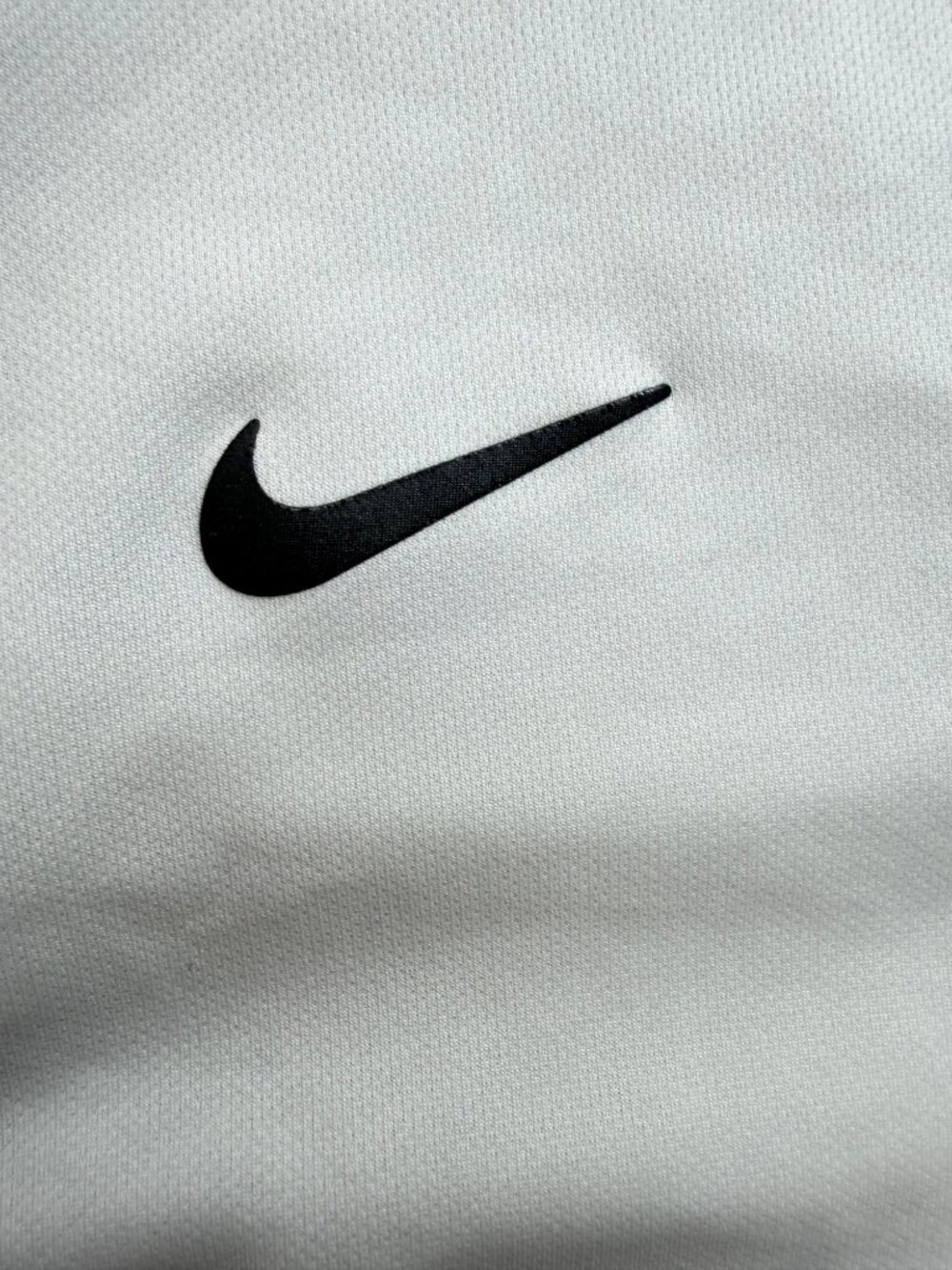 Nike Dri-FIT Court Tennis Polo Shirt Mens Sz L White Standard Fit Swoosh - Picture 5 of 7